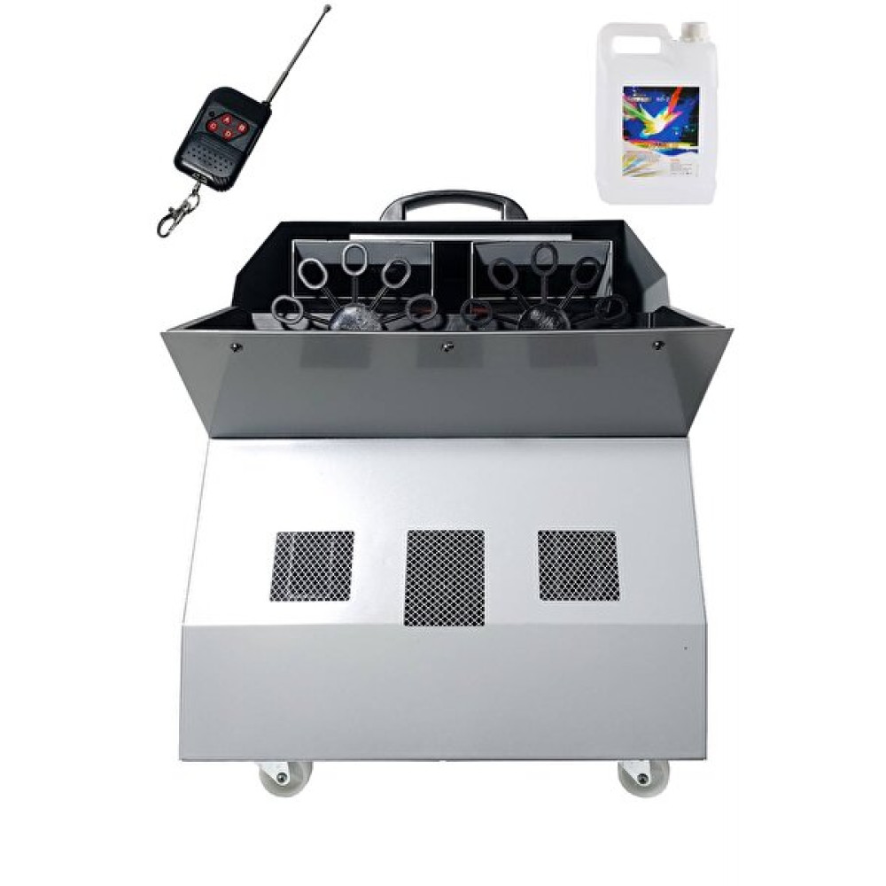 Quenlite Qb-1200Lk Uzaktan Kumandalı 1200 W Li̇ki̇t Dahil Baloncuk Makinesi Stüdyo ve Sahne Ekipmanları Fiyatı