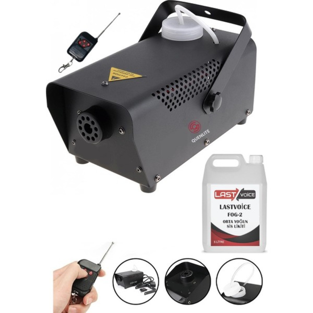 Quenlite QL-700LK Sis Makinası 700 Watt + 5 Litre Likit - Paket-1(Ana Varyant) Stüdyo ve Sahne Ekipmanları Fiyatı