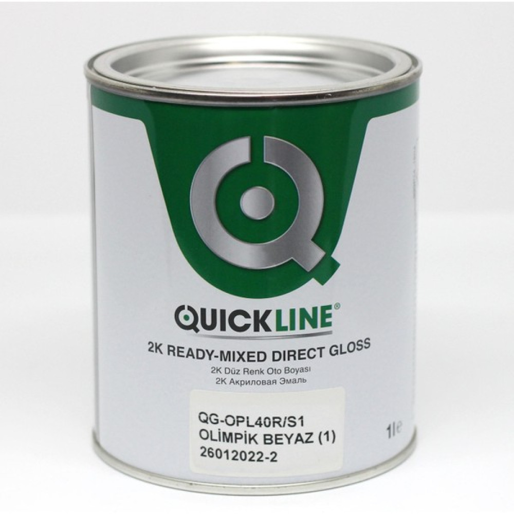 Quick Line Quıcklıne 2k Düz Renk-Olimpik Beyaz-1l Oto Boyaları Fiyatı