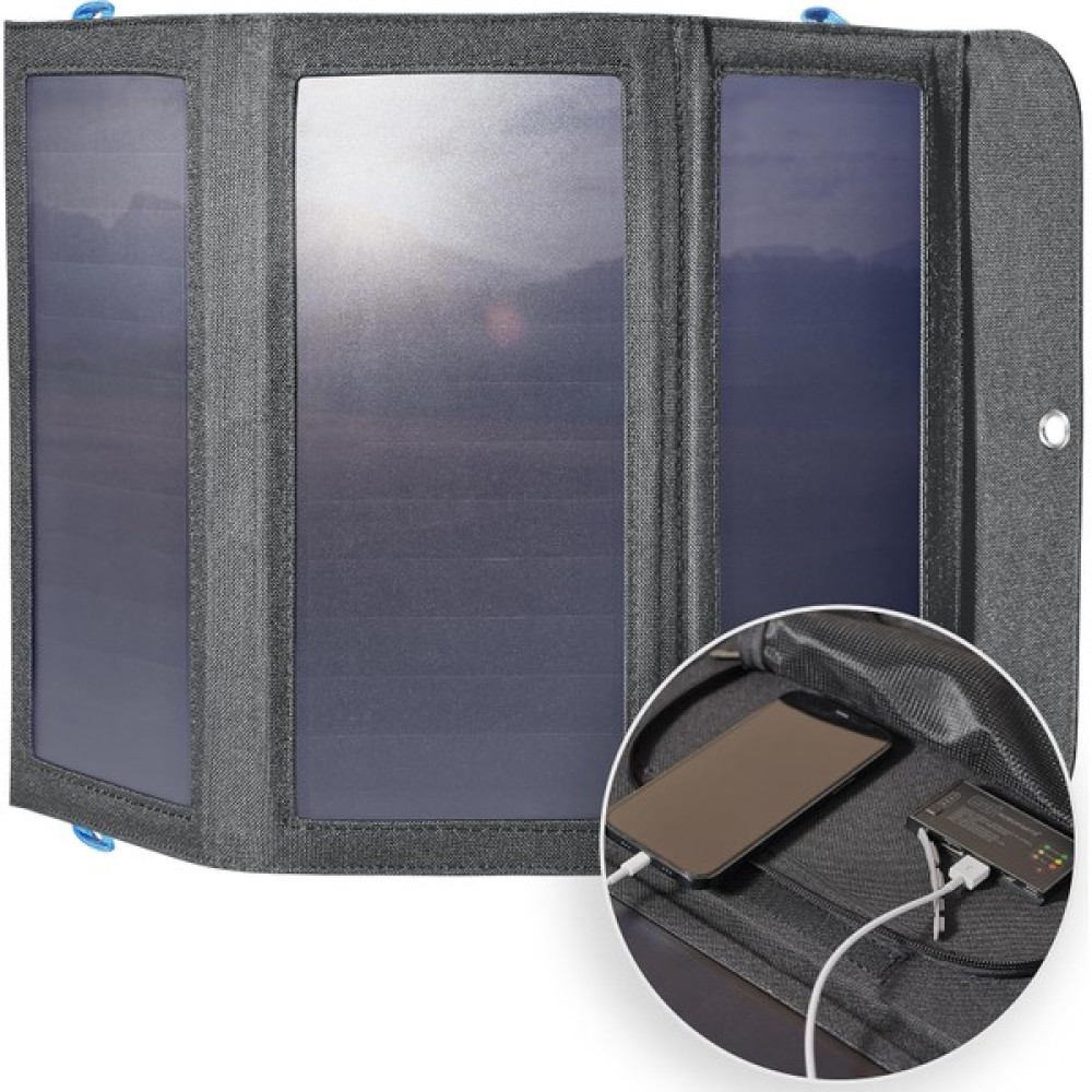 Quick Stoq Güneş Enerjili Solar USB Şarj Cihazı, 10000 Mah Powerbank, 21 W Güneş Paneli, 3 x USB Bağlantısı Elektrik ve Aydınlatma Fiyatı