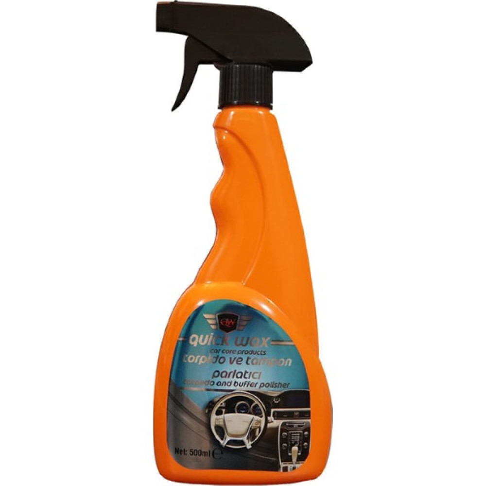Quick Wax Oto Torpido ve Tampon Parlatıcı Araç Torpido Parlatıcı Süt 400 ml Sprey Oto Boyaları Fiyatı