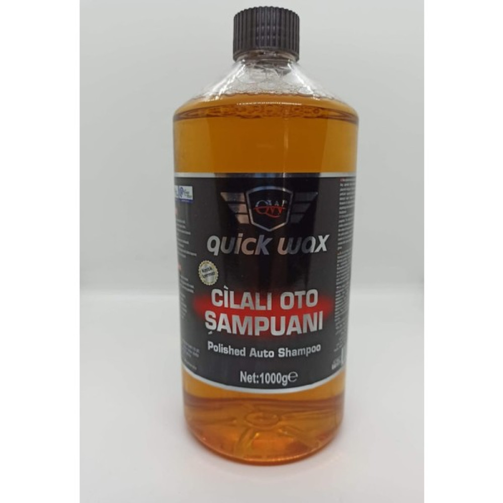 Quick Wax Profesyonel Konsantre Kostiksiz Cilalı Oto Şampuanı 1 kg Oto Yıkama Ürünleri Fiyatı