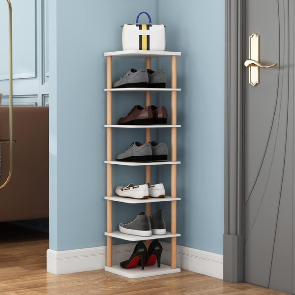 Quickbuy 7 Katlı Dikey Ayakkabılık Yedi Bölmeli Ayakkabı Organizer Dekoratif Ayakkabı Rafı Ayakkabılık Fiyatı