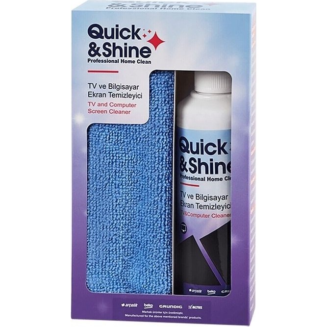Quick&Shine Arçelik Tv ve Bilgisayar Ekran Temizleyici Diğer Fiyatı