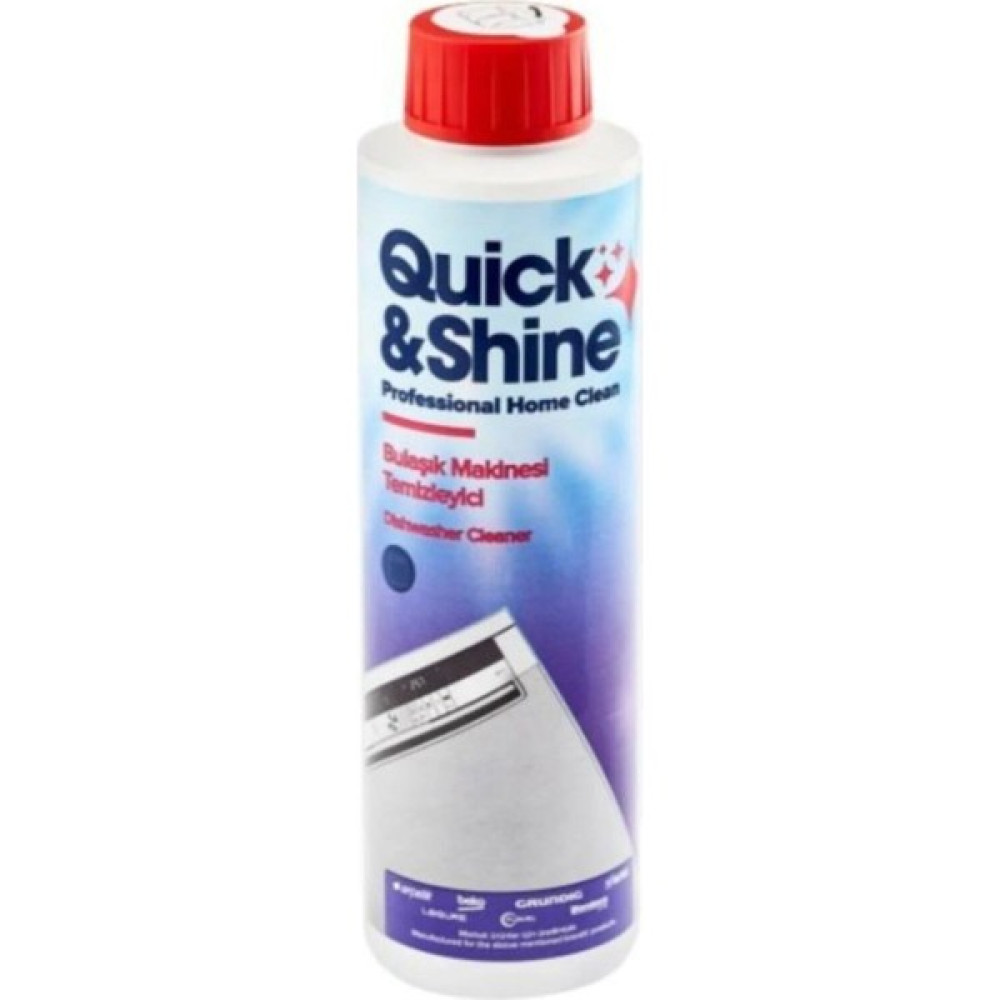 Quick&shine Bulaşık Makinesi Temizleme Sıvısı 200 ml Bulaşık Yıkama Fiyatı