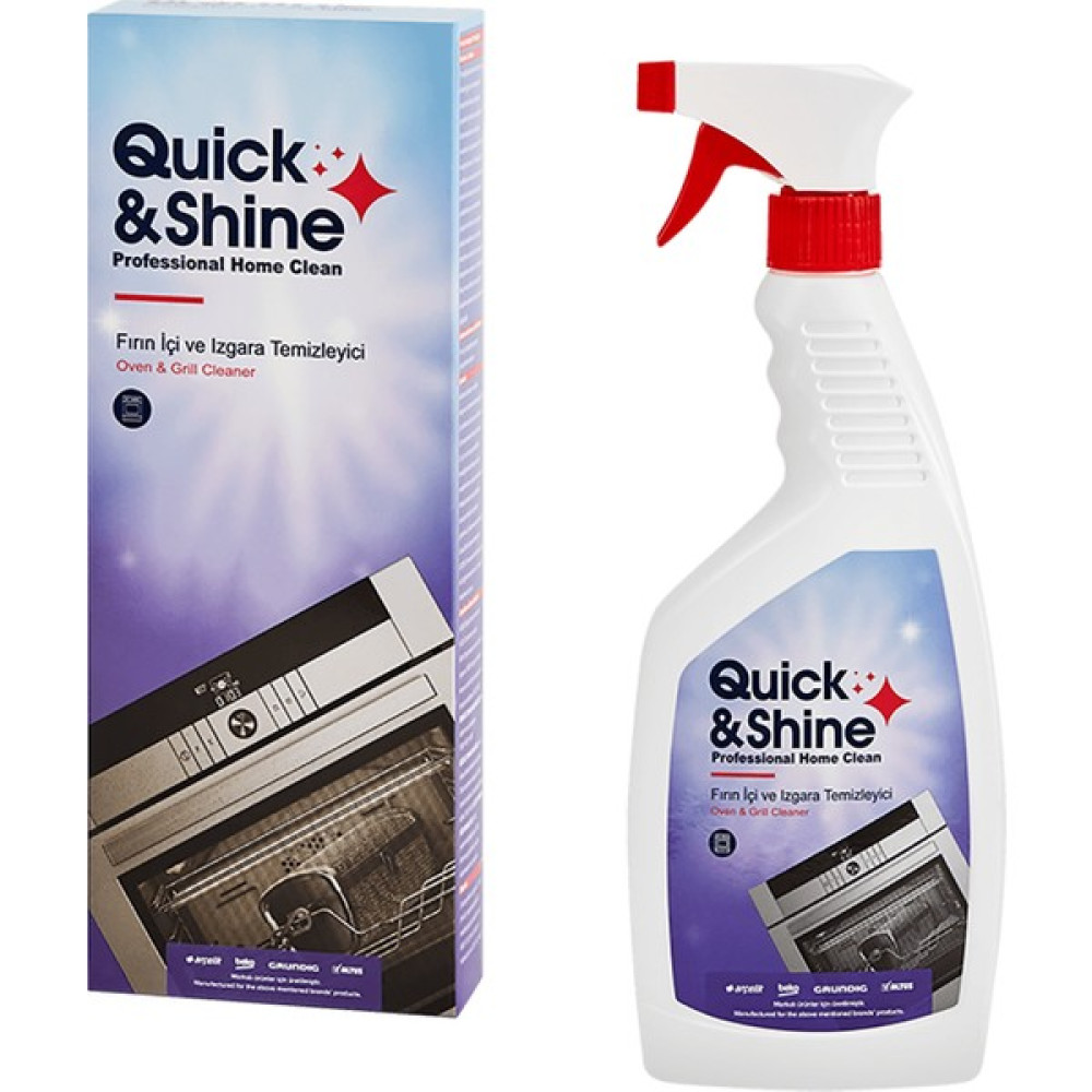 Quick&Shine Fırın Içi ve Izgara Temizleyici 500 ml Temizlik Malzemeleri Fiyatı