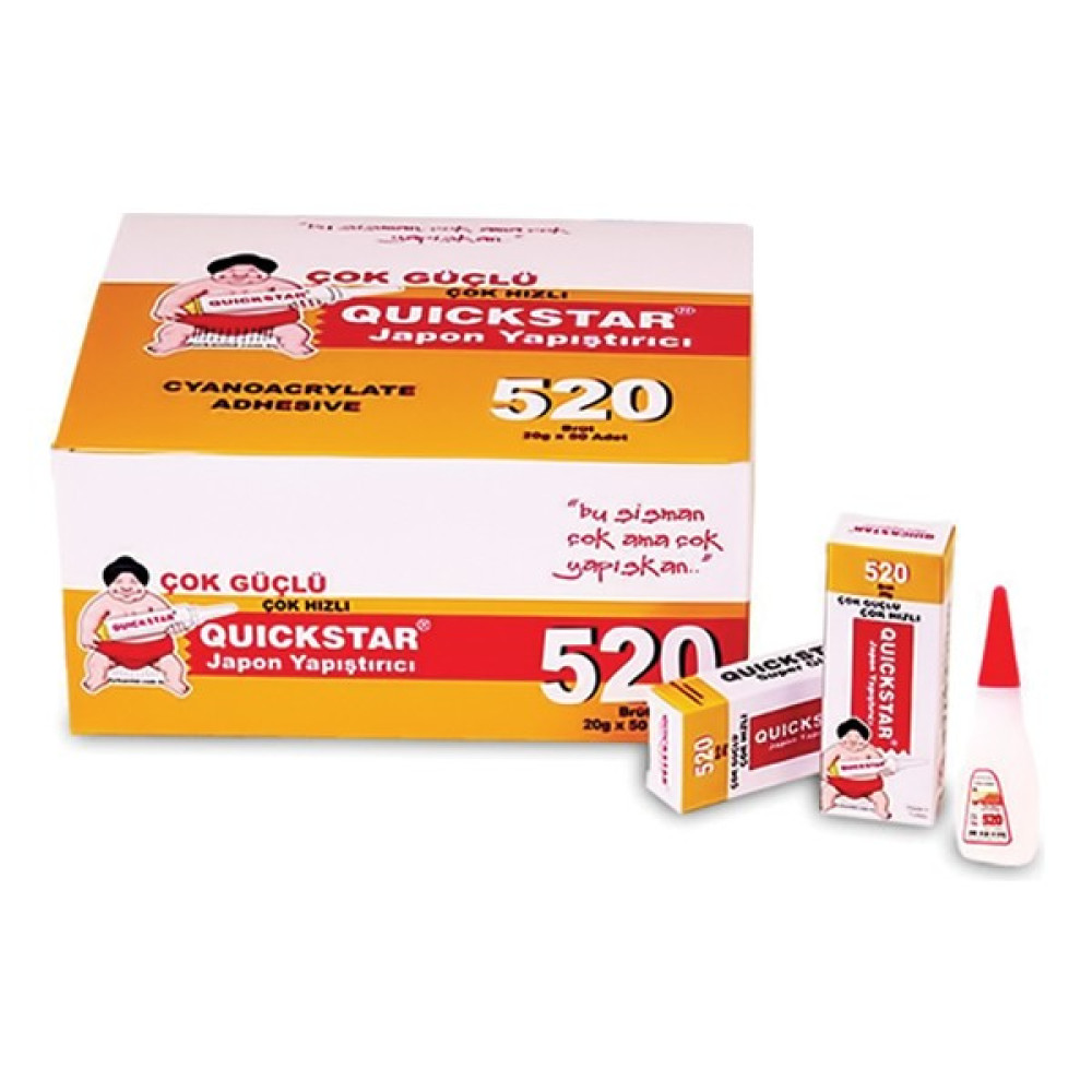 Quıckstar 520 Hızlı Japon Yapıştırıcı Yapıştırıcı - Tutkal Fiyatı