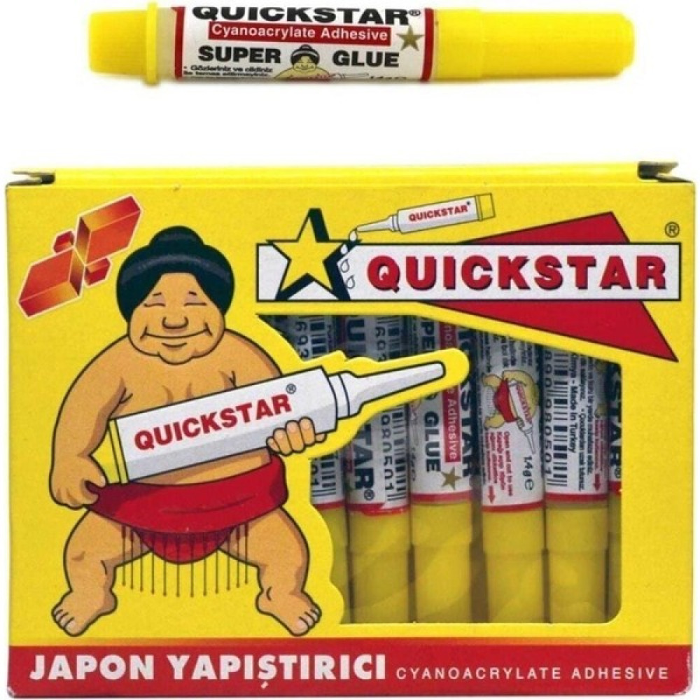 Quickstar Japon Yapıştırıcısı 1,4 gr 50 Adet - Şeffaf Oto Boyaları Fiyatı