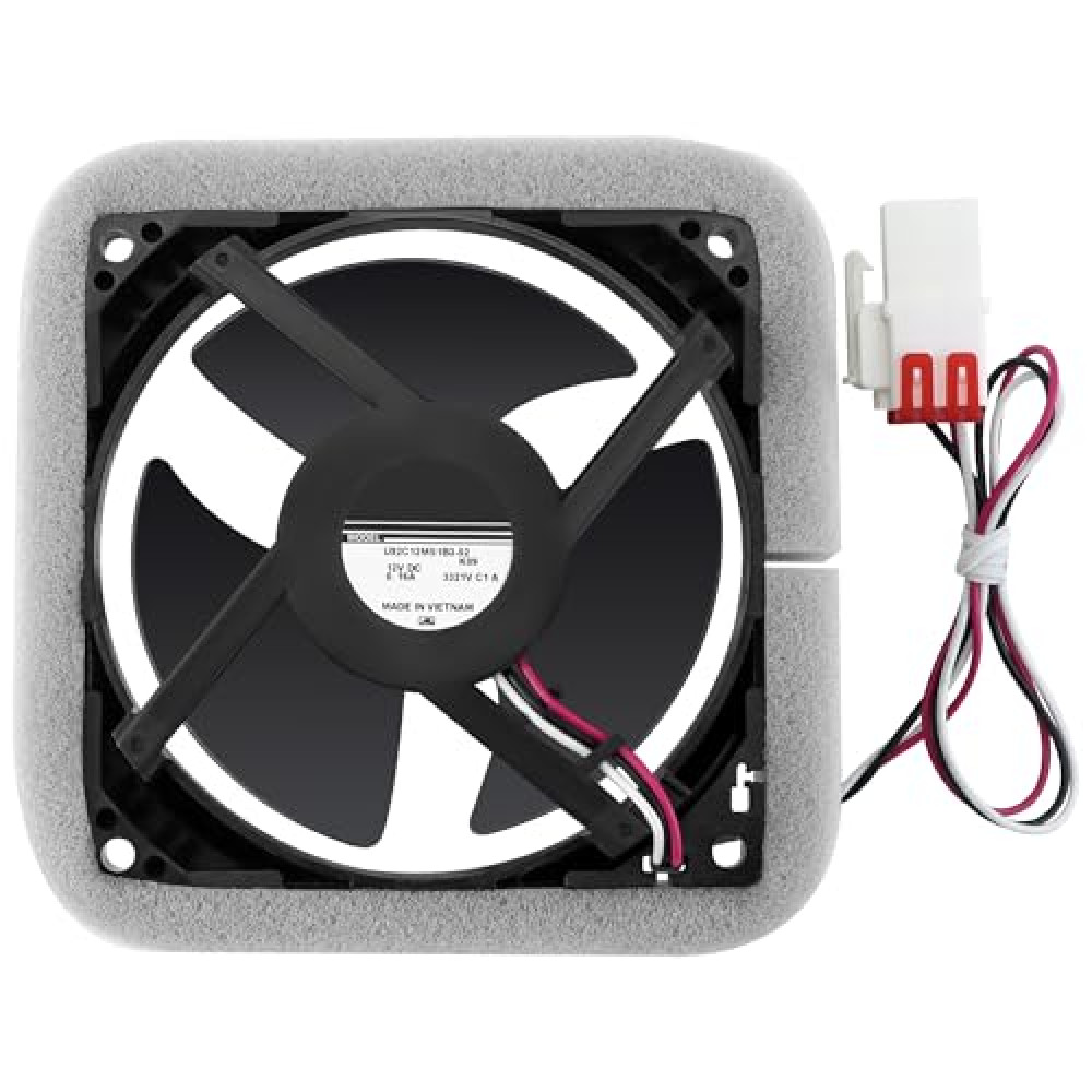 Quiet DA81-06013A Refrigerator Evaporator Fan Motor DA31-00287A Compatible with Sam-Sung Refrigerator Fridge Fan Motor Replace U92C12MS1B3-52, AP5914786, PS9603956, 3612JL-04W-S49 by Fetechmate