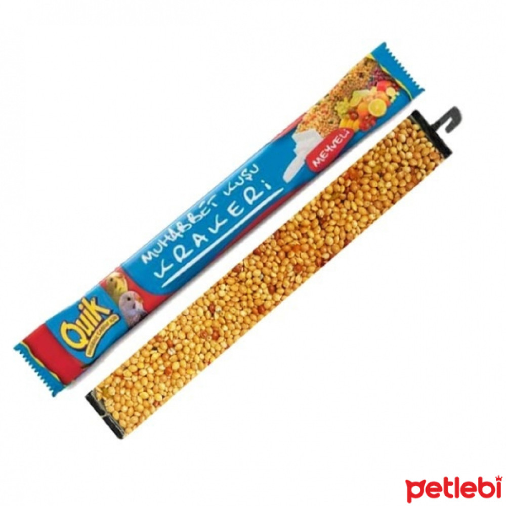 Quik Meyveli Muhabbet Kuşu Krakeri 30gr Evcil Hayvan Ürünleri Fiyatı