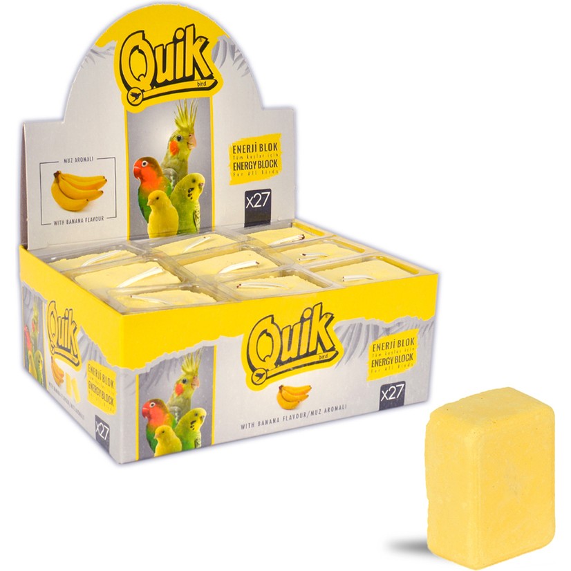 Quik Muzlu Enerji Bloğu 2 Adet Kuşlar İçin Vitamin ve Mineral Desteği Sağlayan Besin Evcil Hayvan Ürünleri Fiyatı