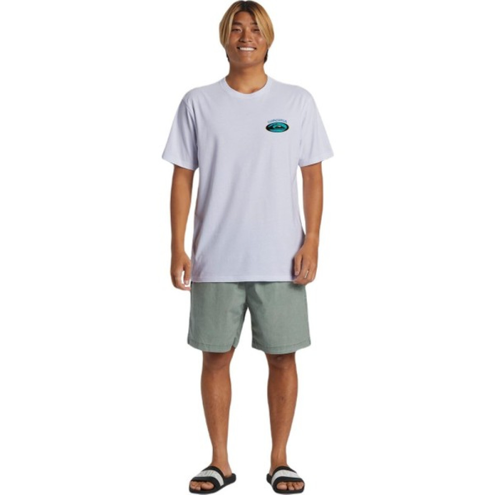 Quiksilver AQYZT09541 Stay Peaceful Moe Erkek Tişört - 2XL - Beyaz Oto Boyaları Fiyatı