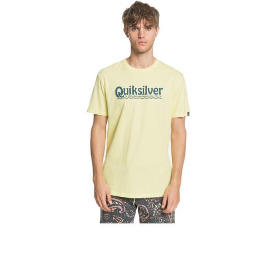 Quiksilver EQYZT05754-GCA0 Standart Çok Renkli Newslangss M Tees GCA0 Erkek T-Shirt
