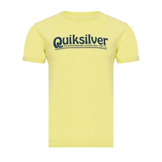 Quiksilver EQYZT05754-GCA0 Standart Çok Renkli Newslangss M Tees GCA0 Erkek T-Shirt