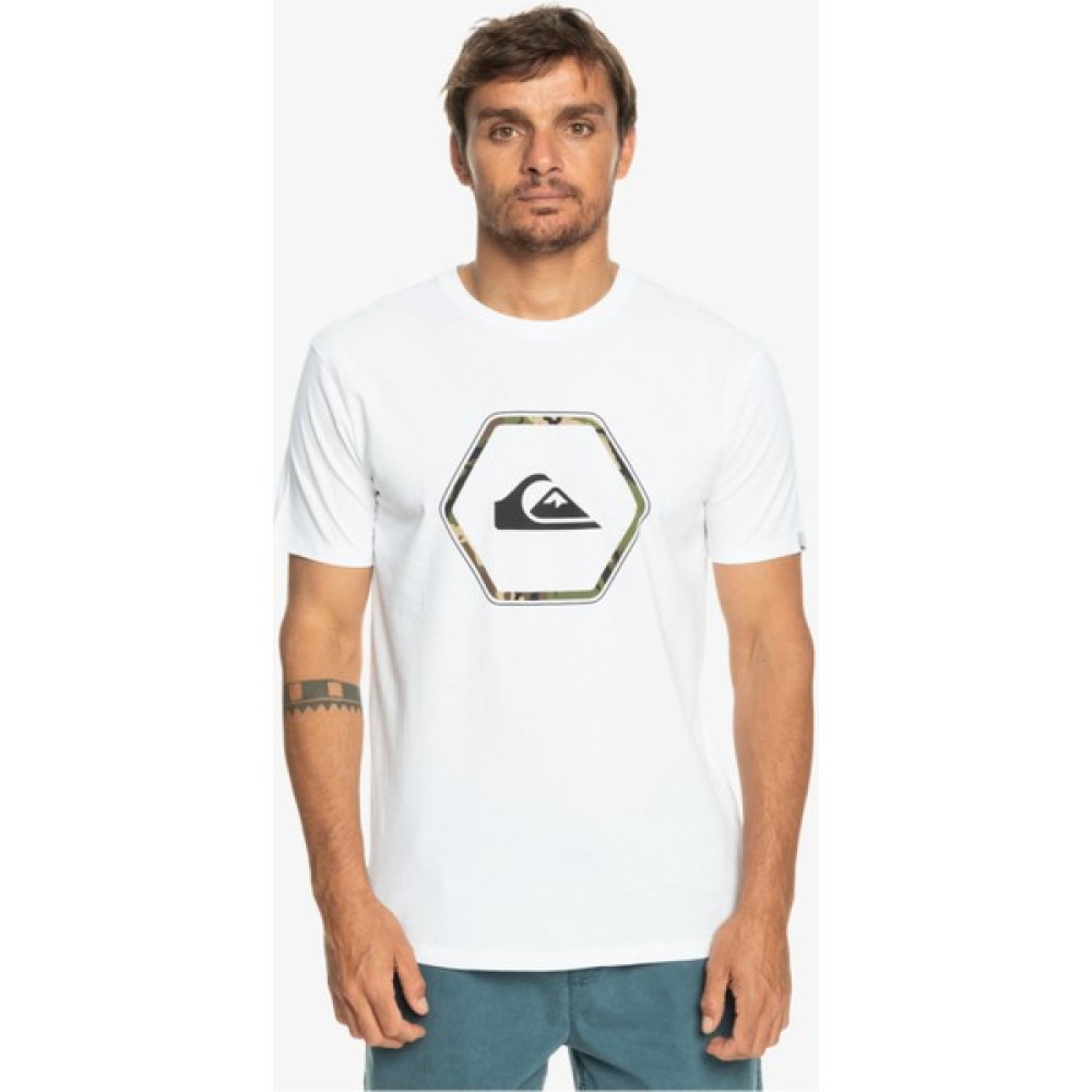 Quiksilver In Shapes Erkek Beyaz Bisiklet Yaka Tişört Erkek T-shirt Fiyatı