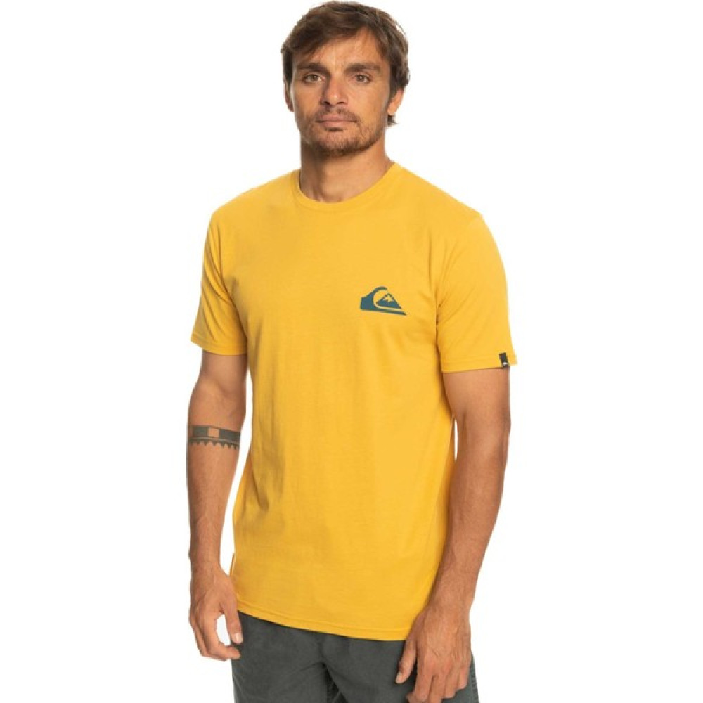 Quiksilver Mw Mini Logo Erkek Sarı Bisiklet Yaka Tişört T-Shirt & Sweatshirt (Outdoor) Fiyatı