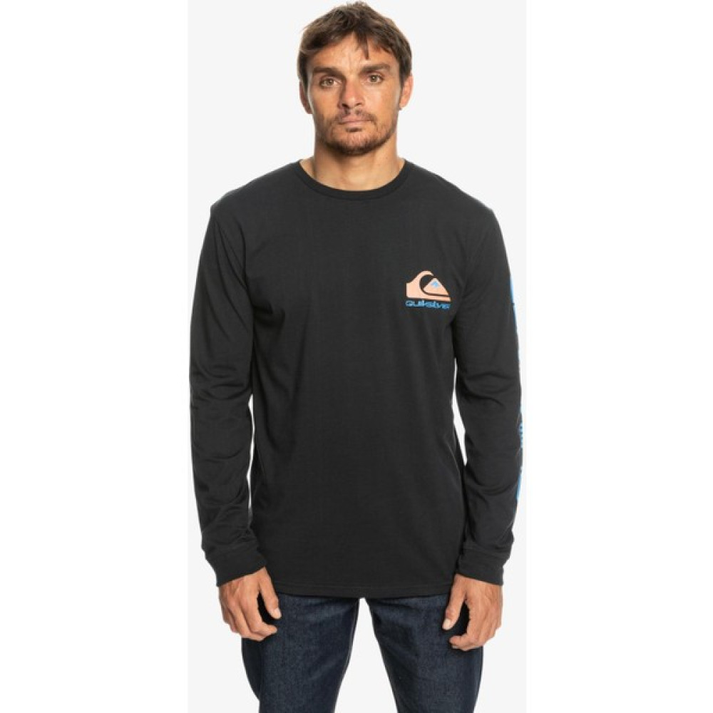 Quiksilver Omni Logo Long Sleeve Erkek T-Shirt T-Shirt & Sweatshirt (Outdoor) Fiyatı