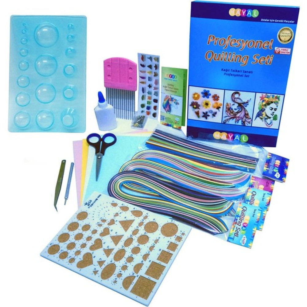 Quilling Profesyonel Quilling Seti - Set No:6 Yardımcı Malzeme Fiyatı