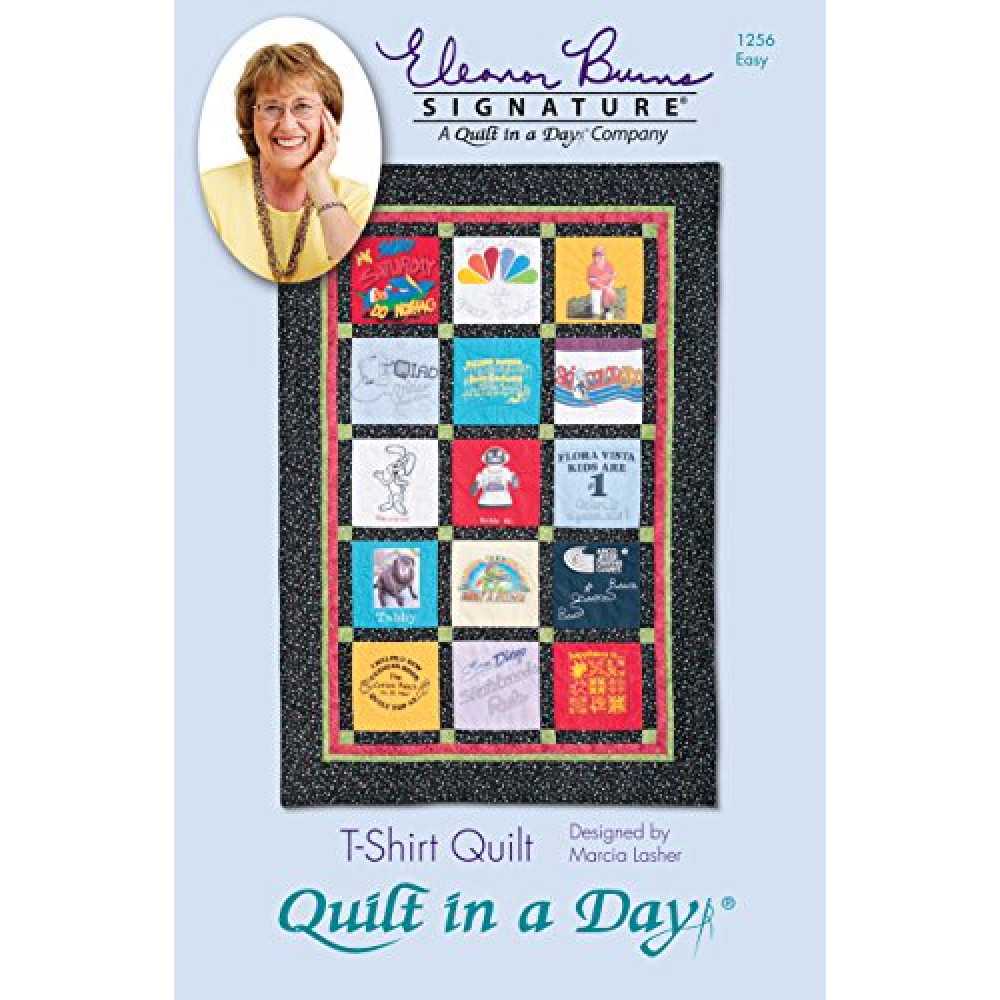 Quilt in a Day T-Shirt Quilt Pattern by Eleanor Burns