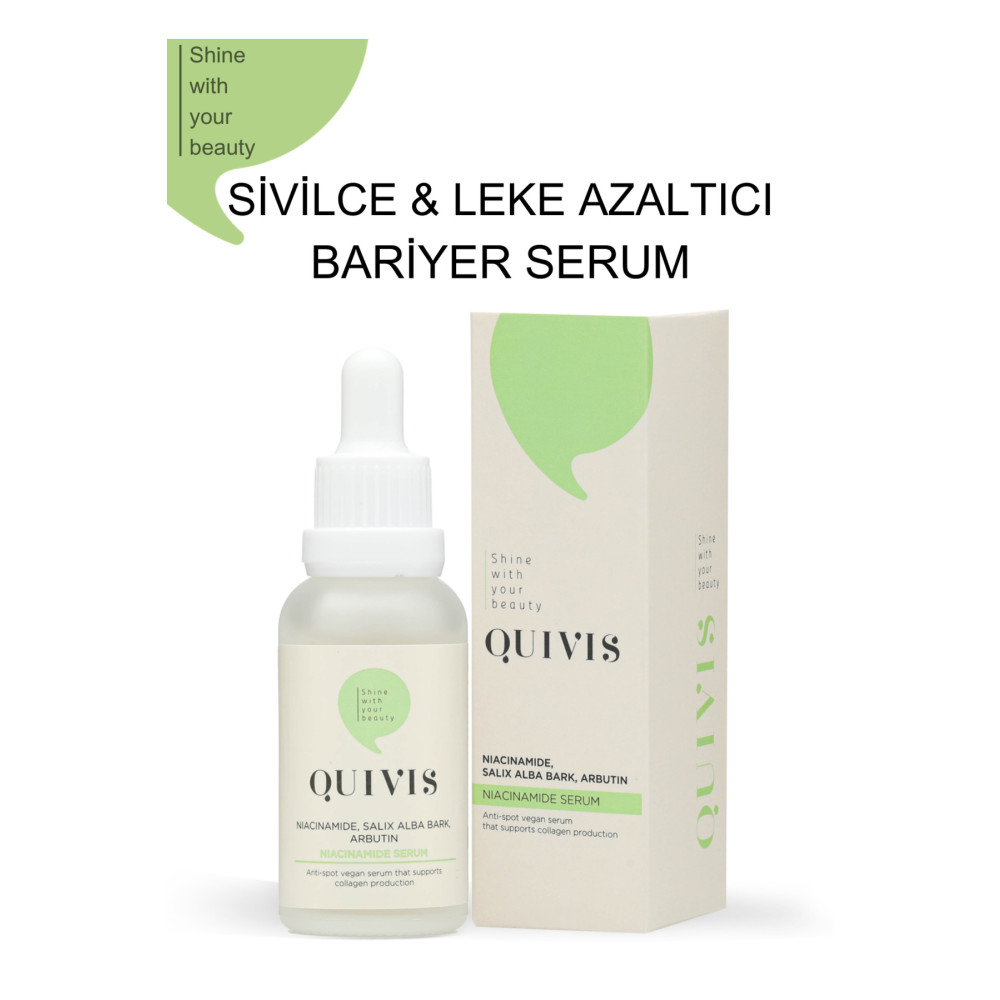 Quivis Akne Sivilce ve Siyah Nokta Karşıtı Niacinamide Serum 30 ML Cilt ve Yüz Bakımı Fiyatı