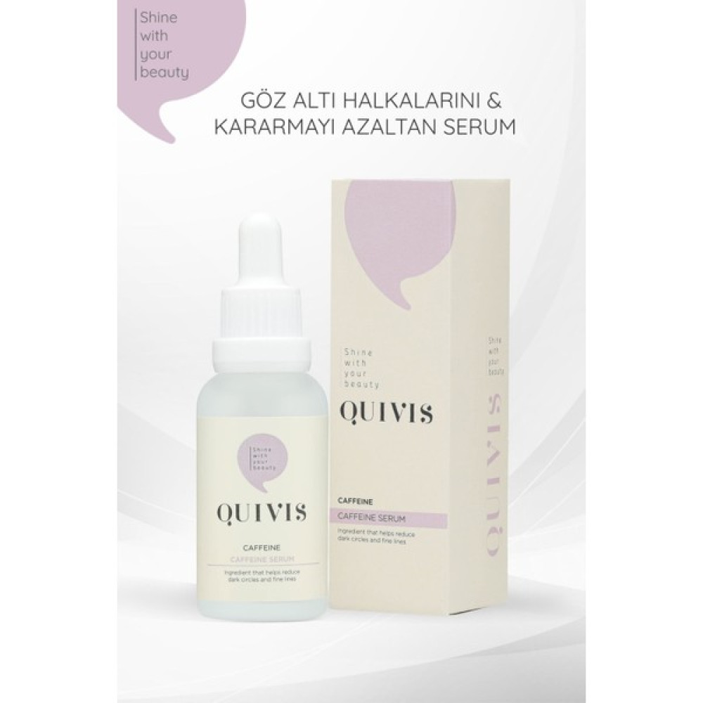 Quivis Göz Altı Torbalanma ve Kararma Karşıtı Aydınlatıcı Kafein Serum 30 ml Göz Kremi Fiyatı