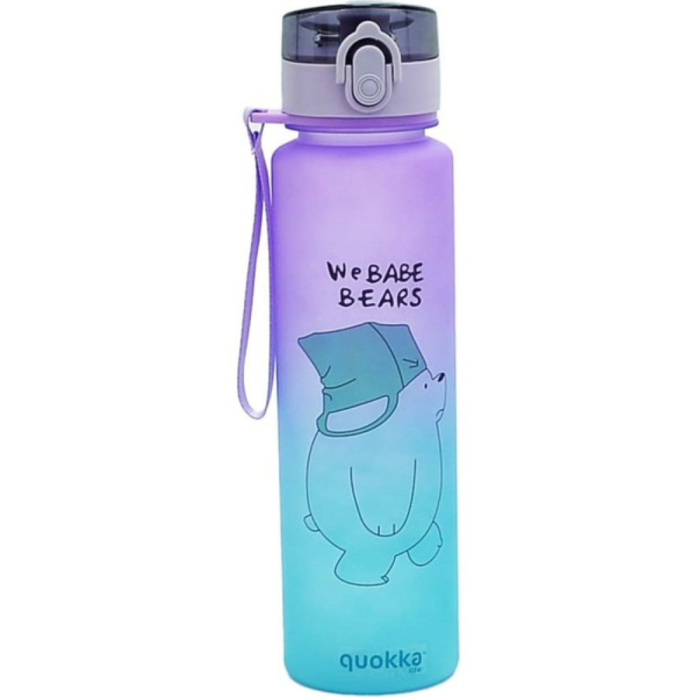 Quokka Life Çift Renkli Tritan Matara 800 ml Mor-Yeşil Matara Fiyatı
