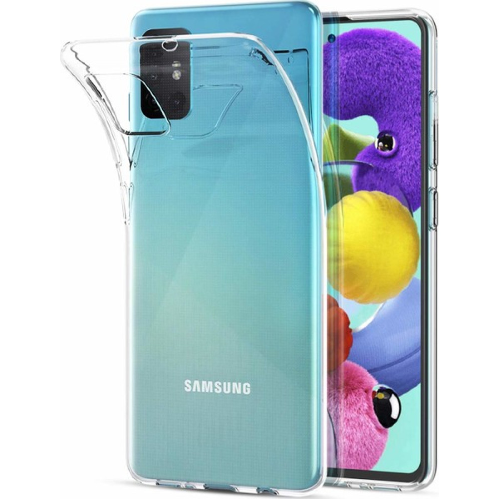 Quse Samsung Galaxy A51 Premium Şeffaf Silikon Kılıf Cep Telefonu Kılıfı Fiyatı
