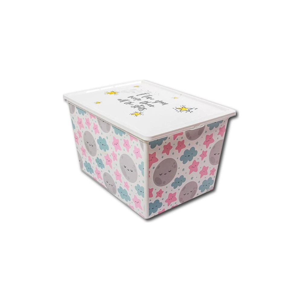 QUTU Trend Box Cute Sky Oyuncak Kutusu - 50 Lt Sepet Fiyatı