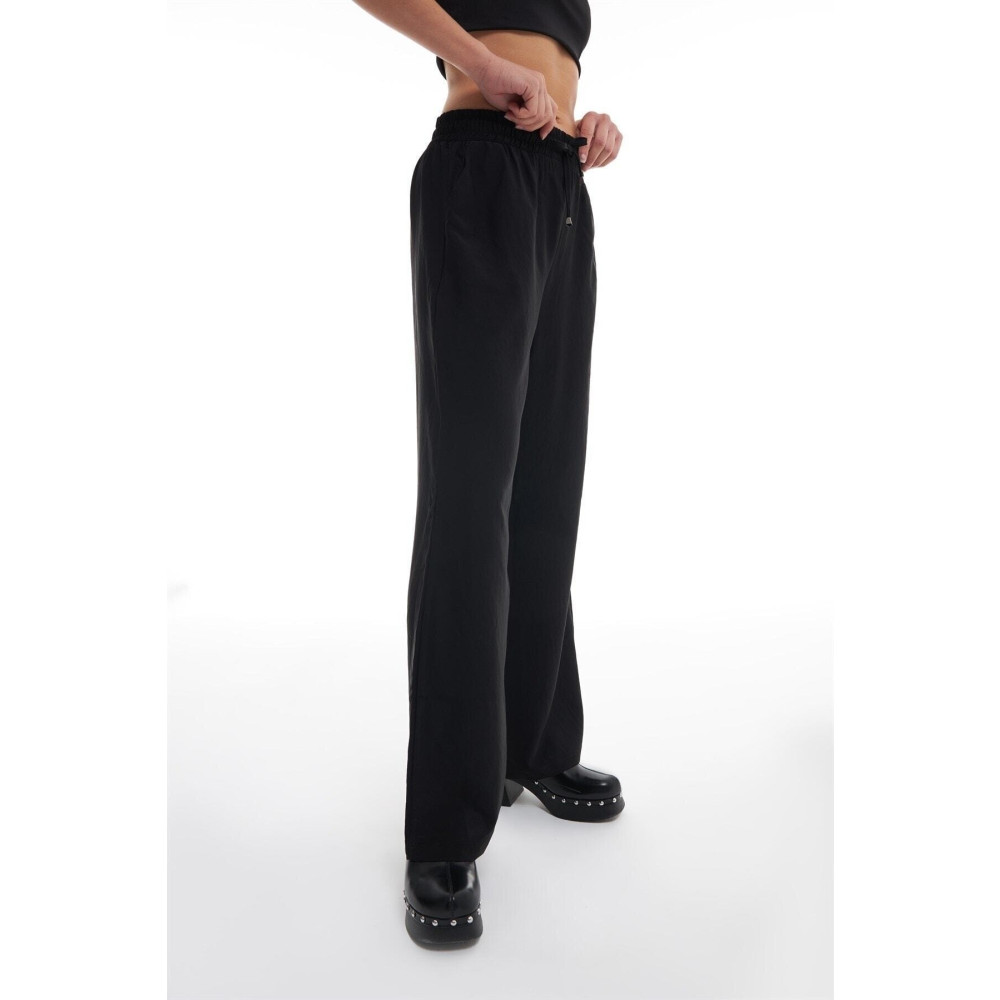 Quzu Beli Lastikli Bol Paça Pantolon S Beden Kadın Pantolon Fiyatı