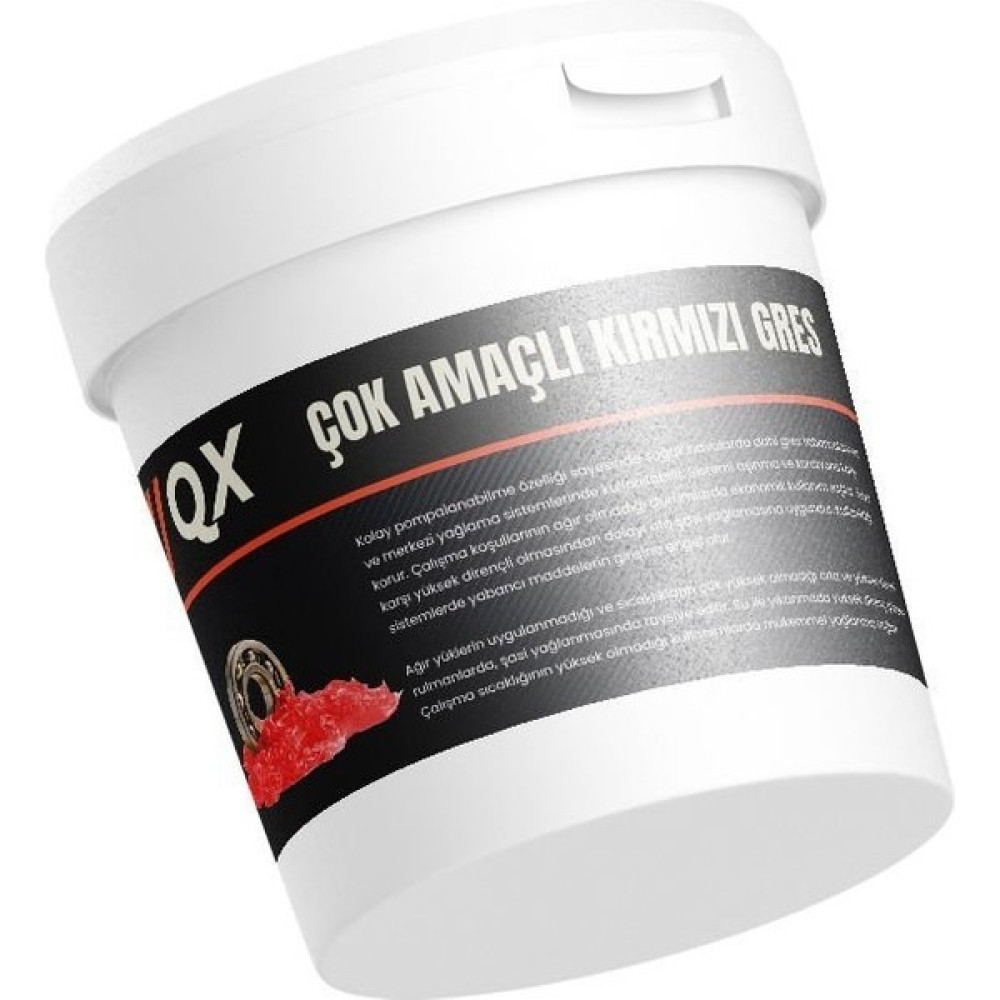 Qx Çok Amaçlı Kırmızı Gres 100 gr - 100 ml Oto Boyaları Fiyatı