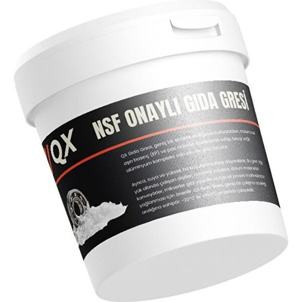 Qx Nsf Onaylı Gıda Gresi 500 gr Oto Yağlayıcılar Fiyatı