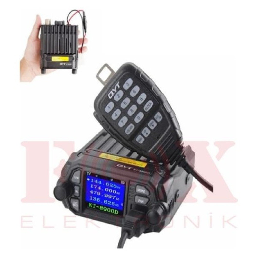 Qyt KT-8900 D Mobil Telsiz (Araç Telsizi) - Tekli Paket Lisanssız Telsiz & Aksesuarları Fiyatı