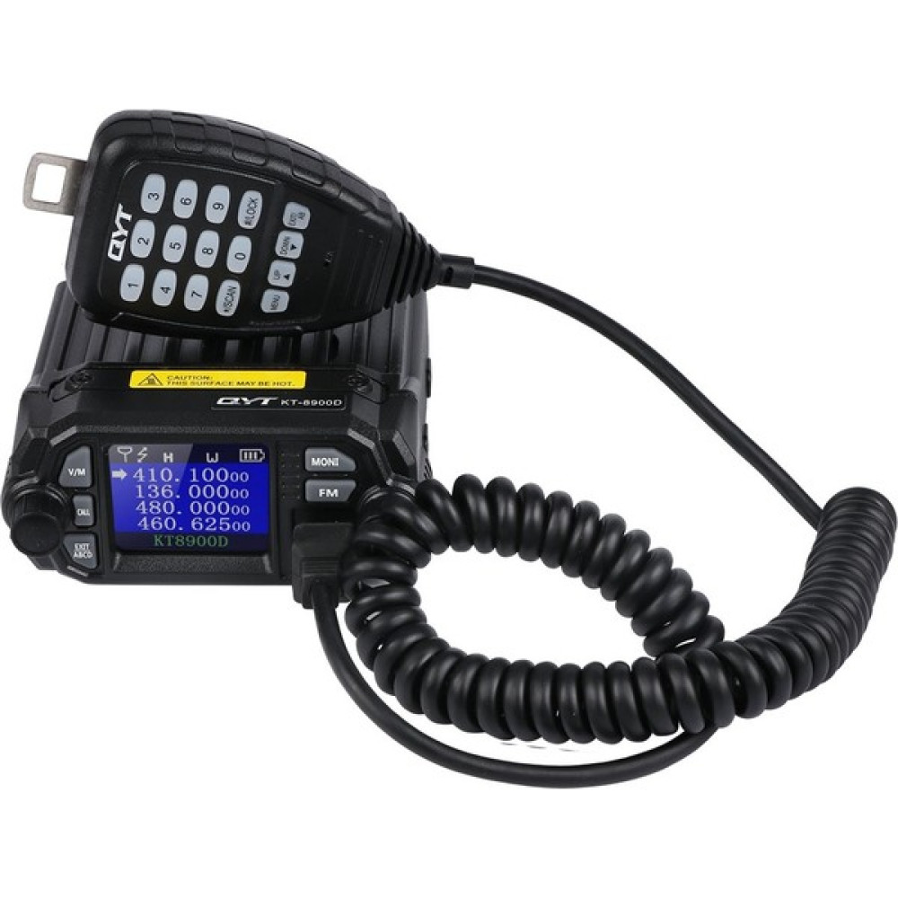 Qyt KT-8900D Dual Bant Mini Araç Telsizi 25 Watt Araç Anteni & Mıknatıslı Diplik & Program Kablosu Set - Tekli Paket Lisanssız Telsiz & Aksesuarları Fiyatı