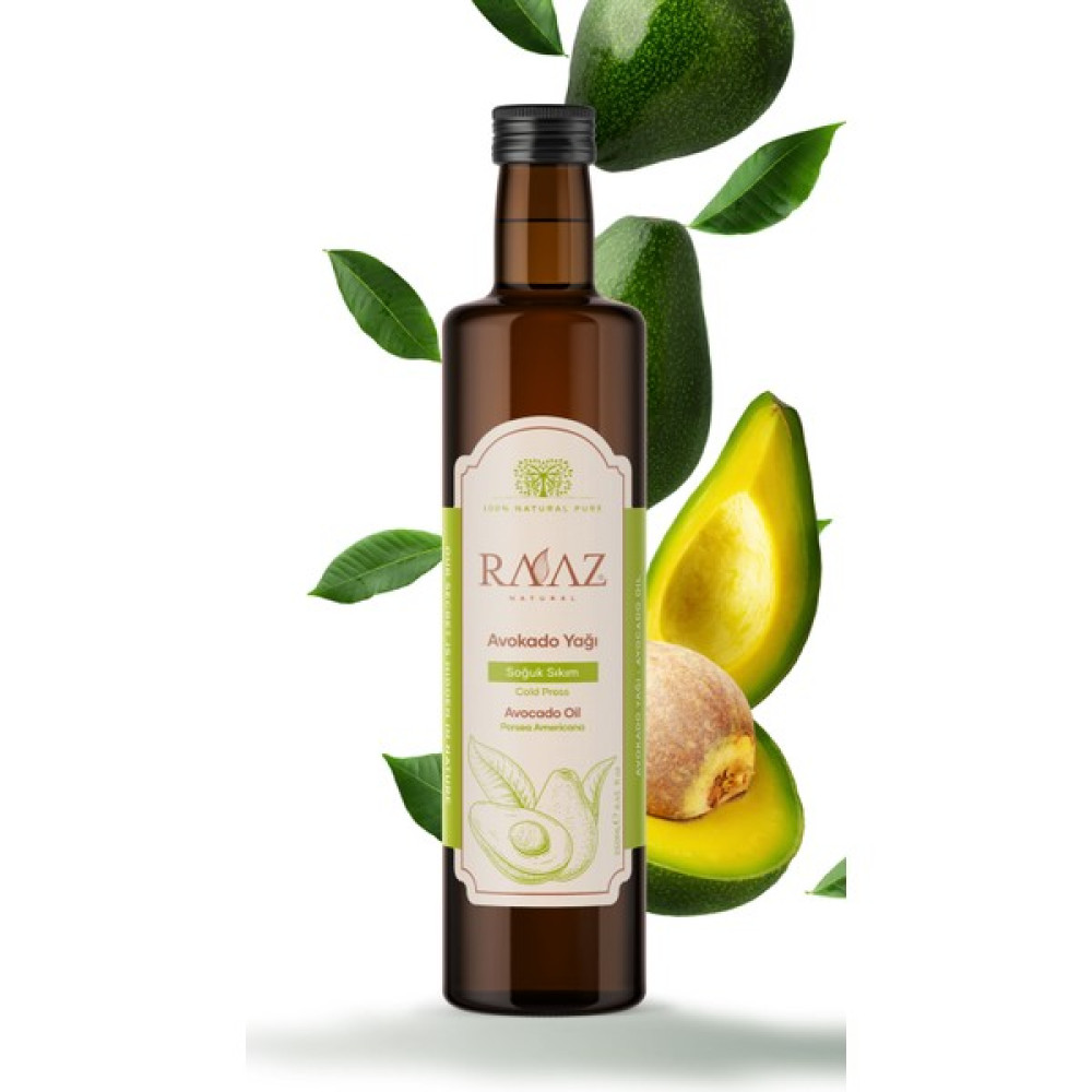 Raaz Avokado Yağı %100 Soğuk Sıkım ve Doğal Avocado Oil 100% Pure 250 ml Nemlendiriciler Fiyatı
