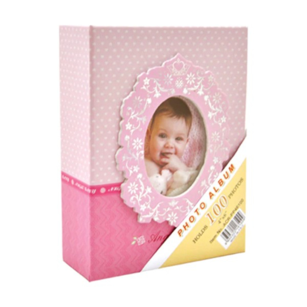 Rabsev 10x15cm 100lük Pencereli Bebek Fotoğraf Albümü Pembe - 10 x 15 cm Resim & Fotoğraf Çerçevesi Fiyatı