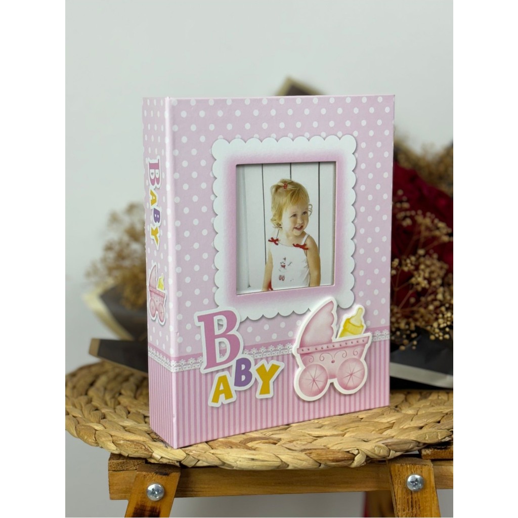 Rabsev 10x15cm 200 Fotoğraf Kapasiteli Lüks Pencereli Bebek Fotoğraf Albümü Pp46200-2-p - Pembe - 10 x 15 cm SSD / Solid State Drive Fiyatı