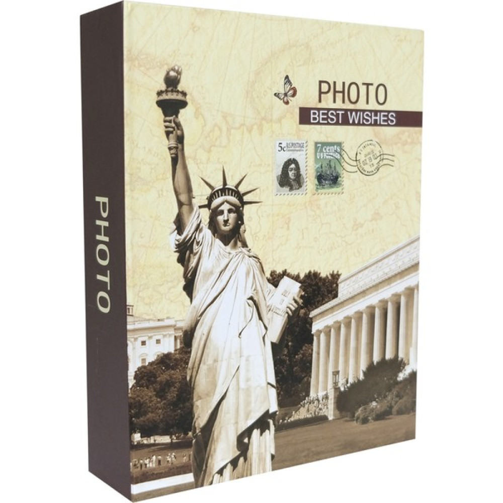 Rabsev Fotoğraf Albümü 10X15CM 200 Fotoğraf Kapasiteli Desenli Anı Albümü - Kahverengi Resim & Fotoğraf Çerçevesi Fiyatı