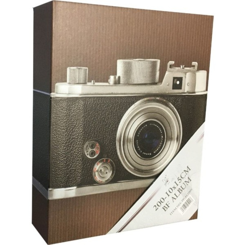 Rabsev Fotoğraf Albümü 10X15CM 200 Fotoğraf Kapasiteli Renkli Kamera Desenli Anı Albümü Resim & Fotoğraf Çerçevesi Fiyatı