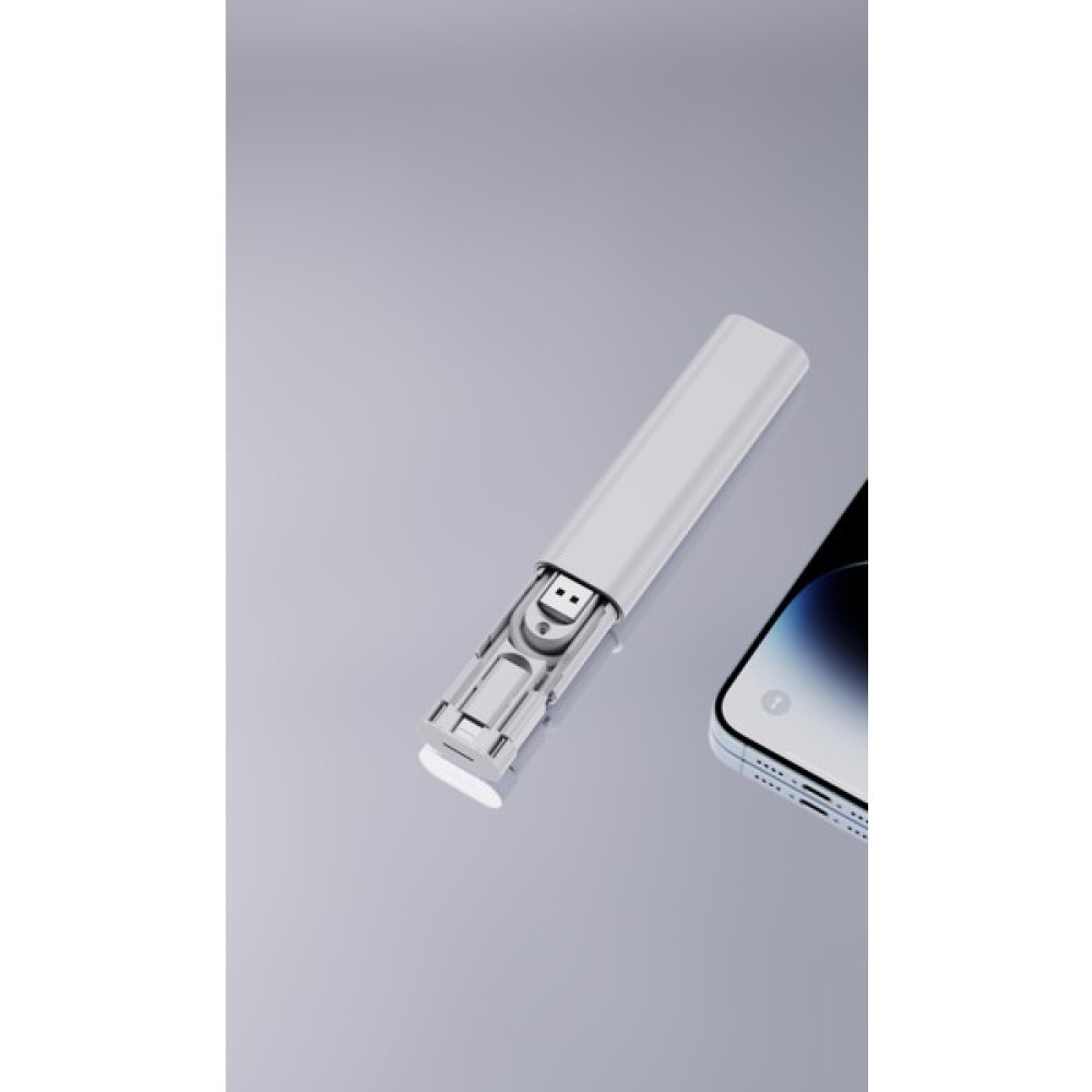 Raca Seyahat Kiti, 7 In 1 Çok Işlevli Type-C, Usb, Micro Lighting Port, Iphone, Android, Pc Çevirici - Beyaz Bilgisayar Çevirici ve Adaptörü Fiyatı