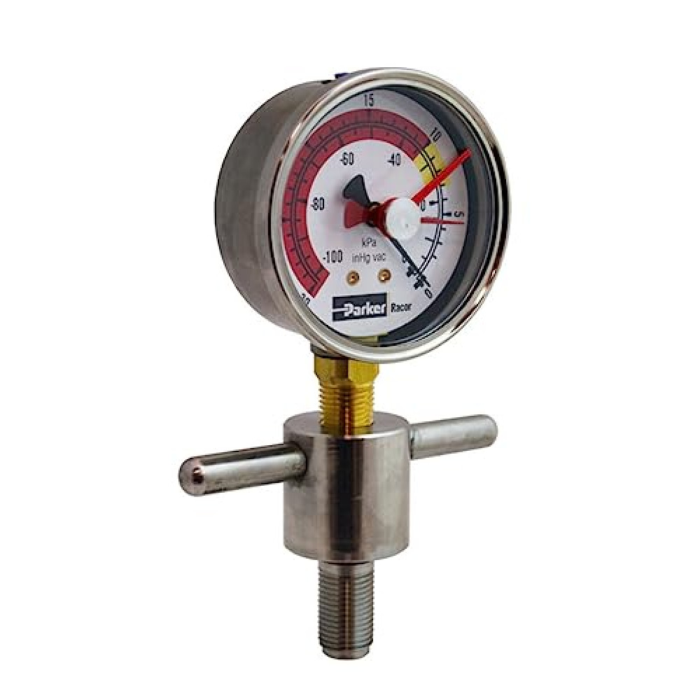 Racor RK19671 Bottom Mount Vacuum Gauge, 1 Pack