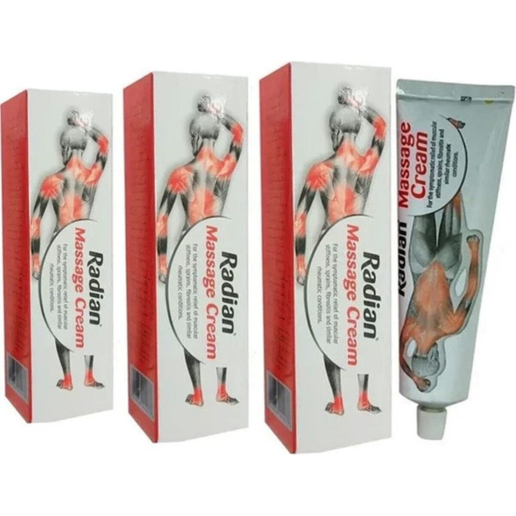 Radian Boms Radian Massage Cream Masaj 100 Gr 3-Adet - M Diğer Fiyatı
