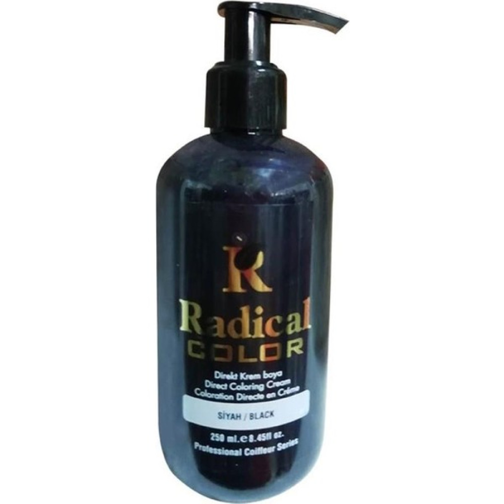 Radıcal Color Saç Boyası 250 ml Siyah Saç Boyası Fiyatı