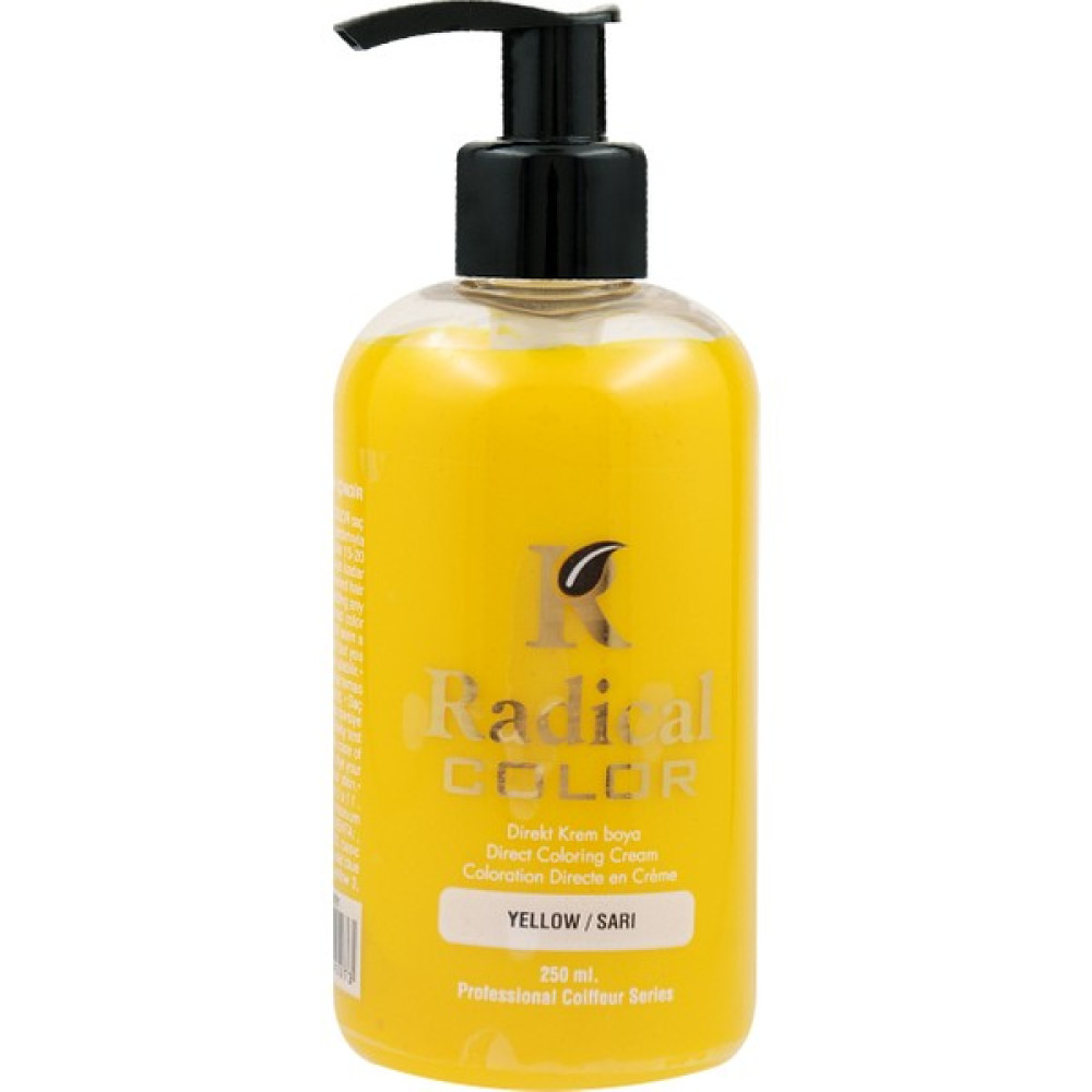 Radical Color Su Bazlı Saç Boyası Sarı 250 Ml Oto Boyaları Fiyatı