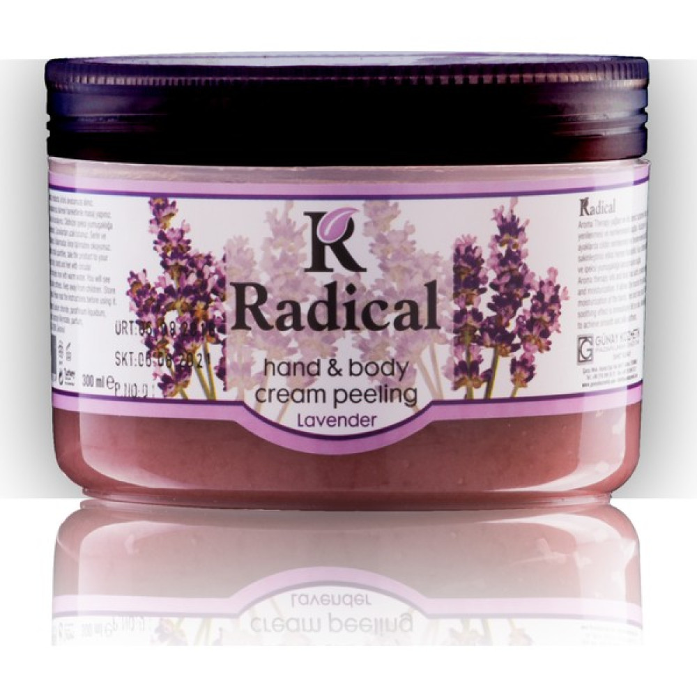 Radıcal El ve Vücut Krem Peelıng 300 ml Lavanta Cilt Temizleme ve Peeling Fiyatı