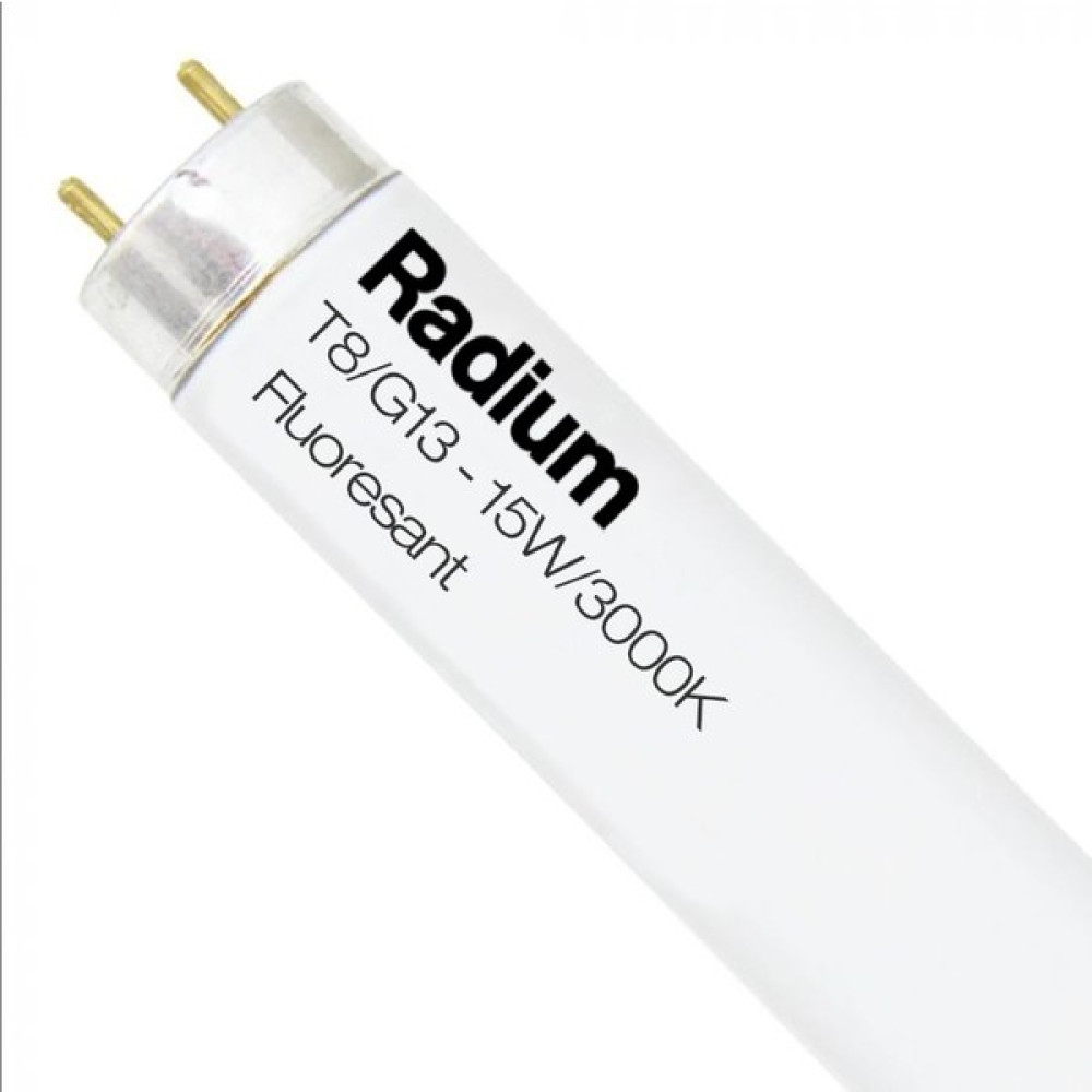 Radium 15W 3000K T8 G13 Floresan Ampul 5 Adet - Sarı Spot Fiyatı