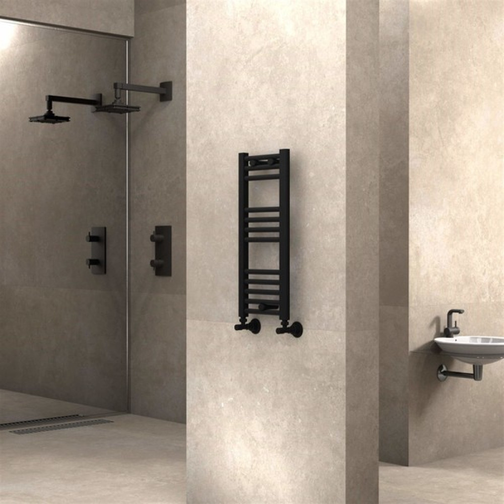 Radiva Banyo ve Mutfak Için Havlupan 300 x 700 mm Düz Mat Siyah Oto Boyaları Fiyatı