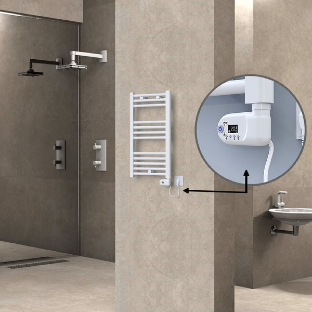 Radiva Haiti Elektrikli Havlupan 200 Watt 400X700 Düz Beyaz (Thesis Termostatlı) Havlupan Fiyatı