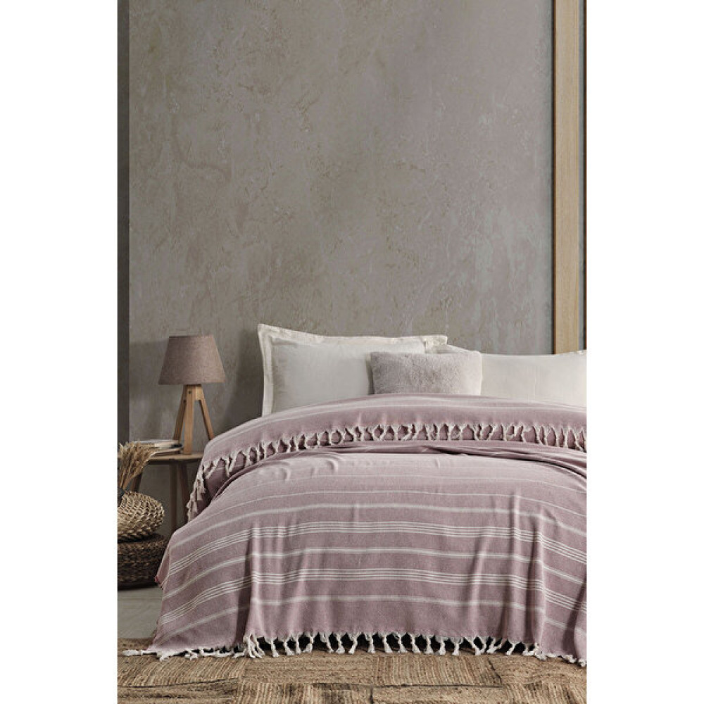 Raduga Store Natural Pamuklu Çok Amaçlı Çift Kişilik Yatak Örtüsü Pike 200 x 230 cm - Gülkurusu Pike & Pike Takımı Fiyatı