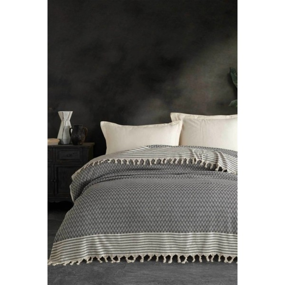 Raduga Store Natural Pamuklu Çok Amaçlı Çift Kişilik Yatak Örtüsü Pike 200 x 230 cm - Kahverengi Pike & Pike Takımı Fiyatı