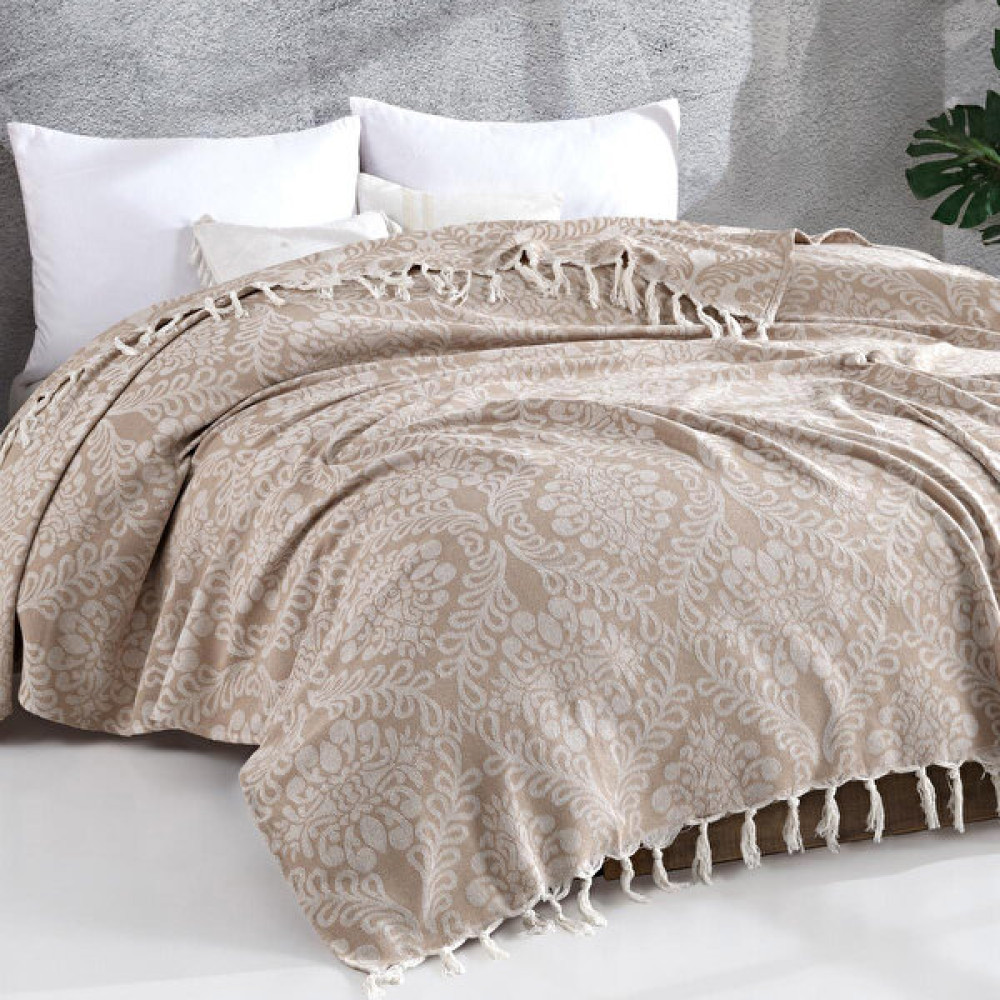 Raduga Store Natural Pamuklu Çok Amaçlı Çift Kişilik Yatak Örtüsü Pike 200 x 230 cm - Renkli Pike & Pike Takımı Fiyatı